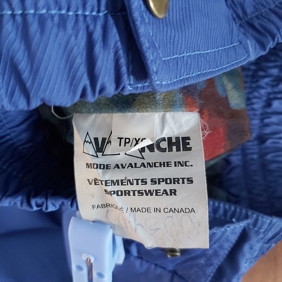 🍄3/50$🍄 Vintage Avalanche winter warmer short size XS - Picture 6 of 6